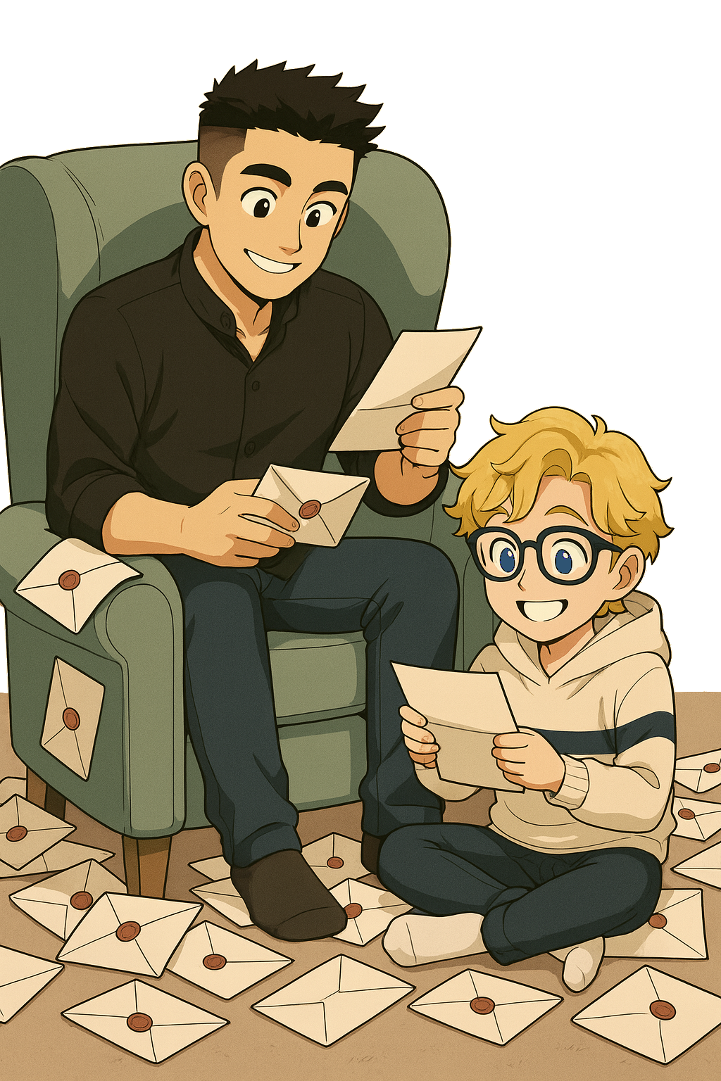 Post Box illusztráció